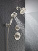 7-Setting Wall Mount Hand Shower with Cleaning Spray