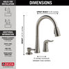 Pull-Down Kitchen Faucet w/Soap (Recertified)