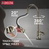 Single Handle Kitchen Pull-Down Faucet With Touchless Technology