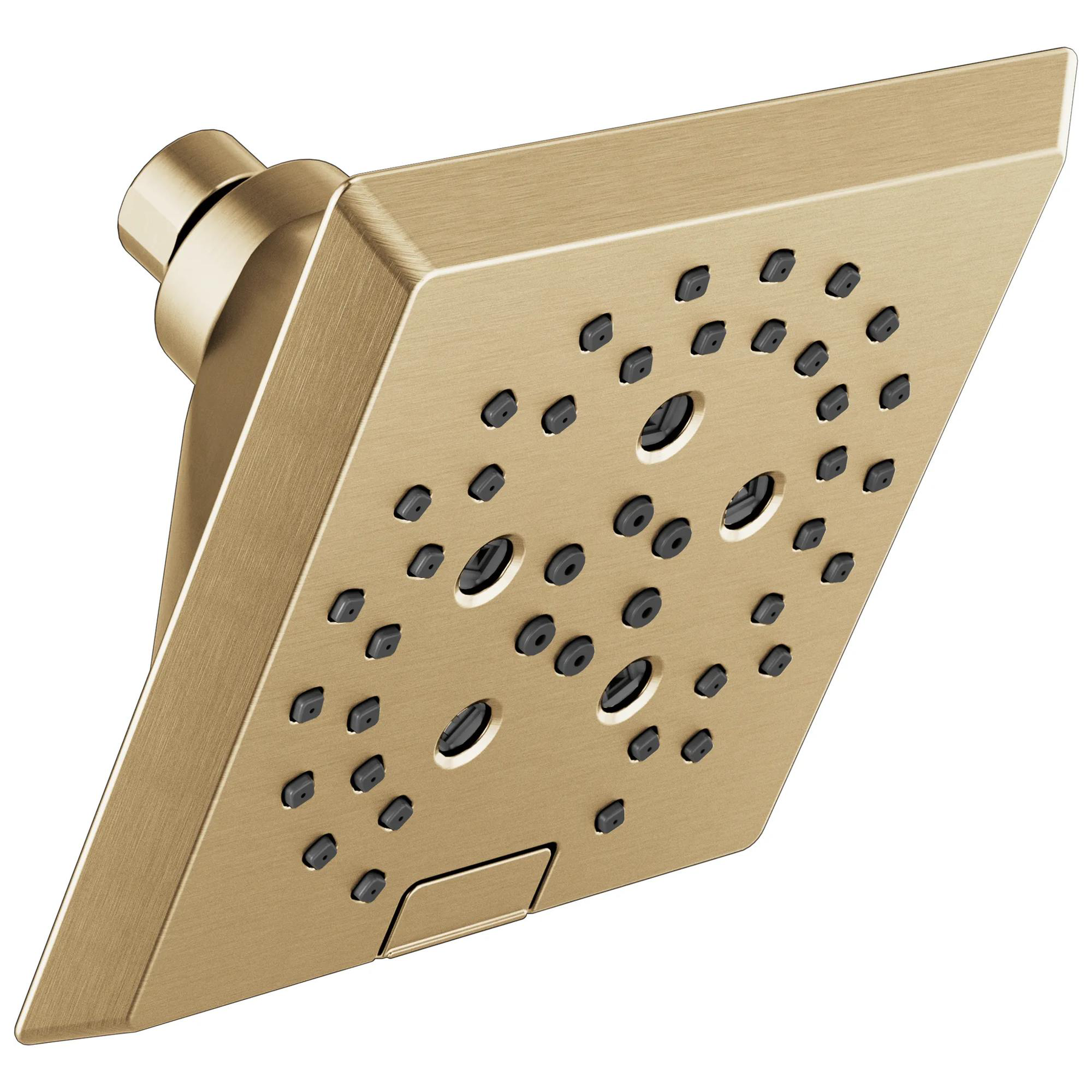 H<sub>2</sub>Okinetic&reg; 5-Setting Angular Modern Raincan Shower Head
