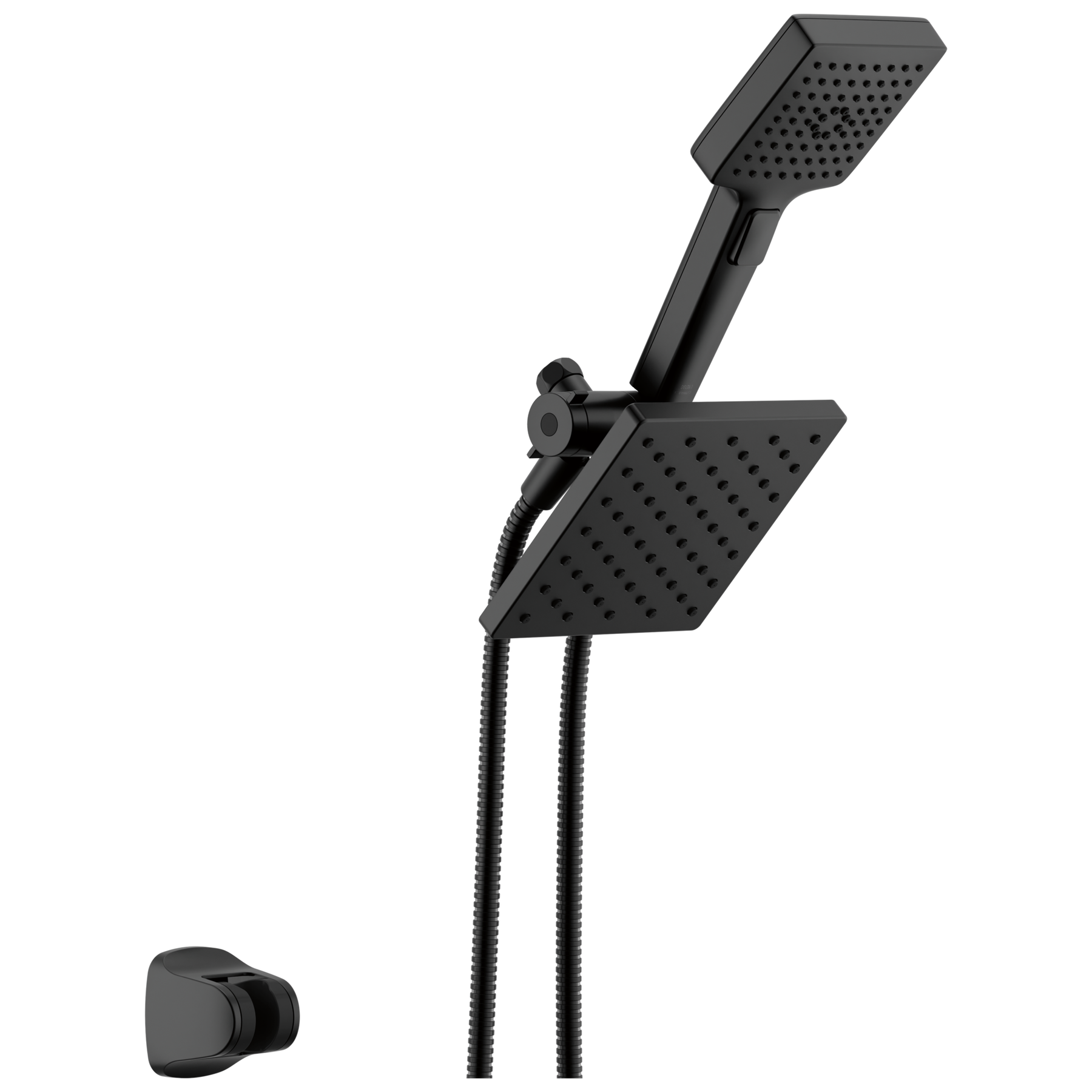 5-Setting Two-in-One Combination Shower with Additional Mount