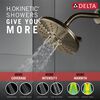 H<sub>2</sub>Okinetic&reg; 3-Setting Raincan Shower Head