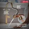 Single Handle Pull-Down Kitchen Faucet