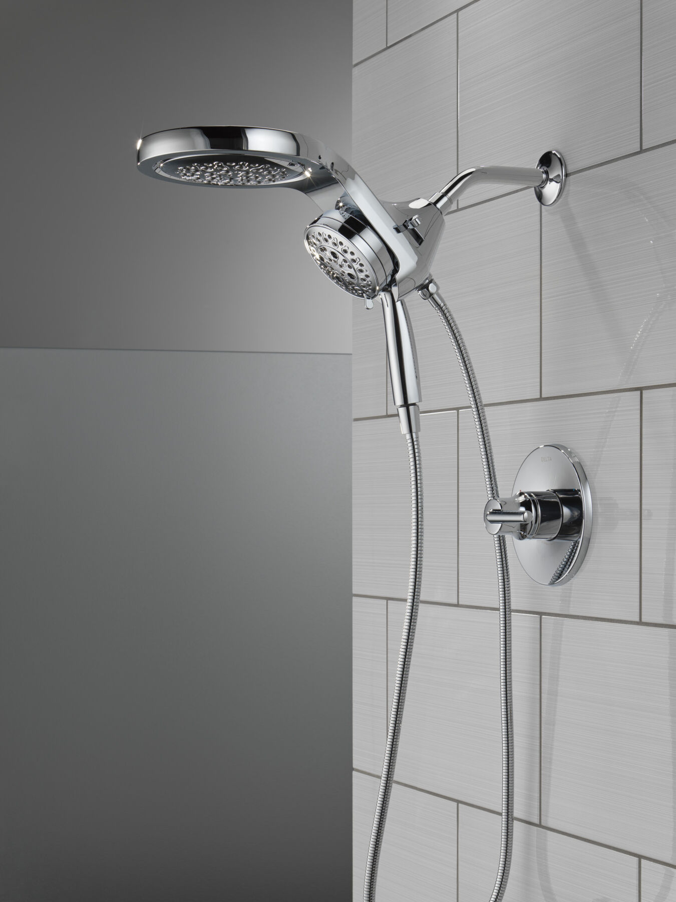 Shower Trim with HydroRain Shower Head and Rough Bundle - 14 Series