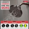 H<sub>2</sub>Okinetic&reg; 5-Setting Contemporary Raincan Shower Head (Recertified)