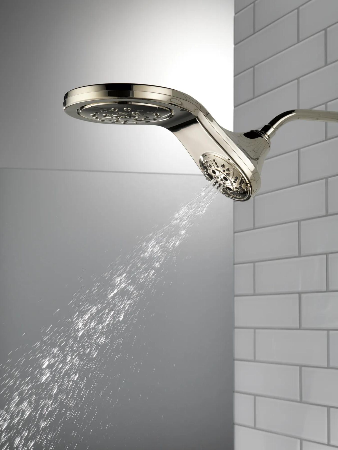 HydroRain&reg; H<sub>2</sub>Okinetic&reg; In2ition&reg; 5-Setting Two-in-One Shower