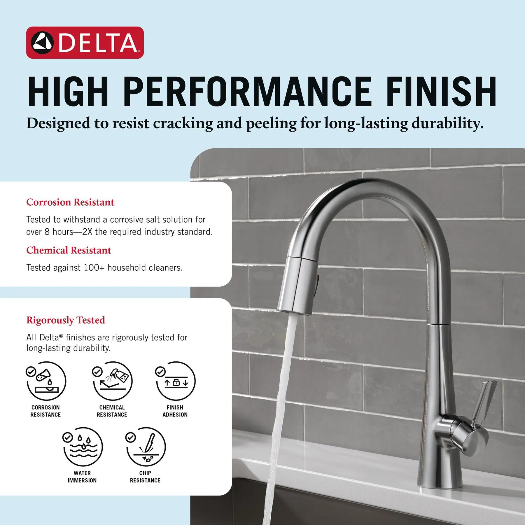 Single Handle Pull-Down Kitchen Faucet