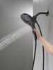 In2ition&reg; H<sub>2</sub>Okinetic&reg; 5-Setting Two-in-One Shower