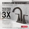 Two Handle Centerset Bathroom Faucet