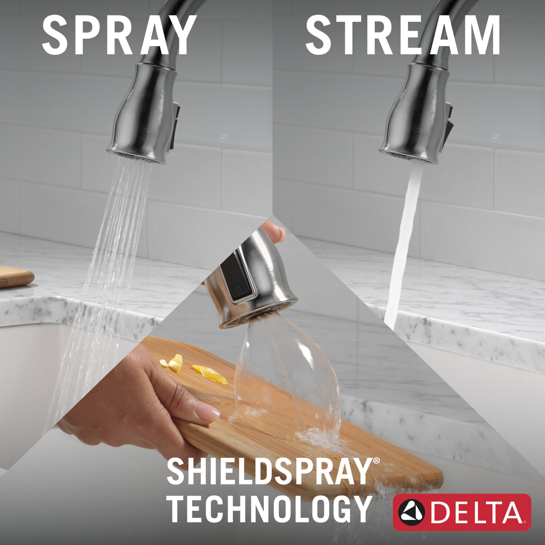 Touch2O&reg; with Touchless&trade; Pull-Down Kitchen with Soap Disp Bundle