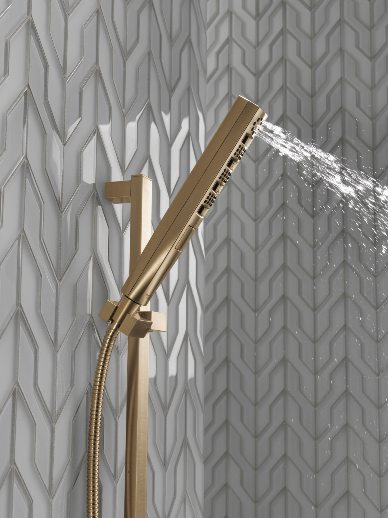 H<sub>2</sub>Okinetic&reg; Hand Shower 1.75 GPM w/Slide Bar 4S