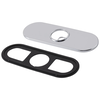 Escutcheon & Gasket - 3 Hole - 1H Bathroom