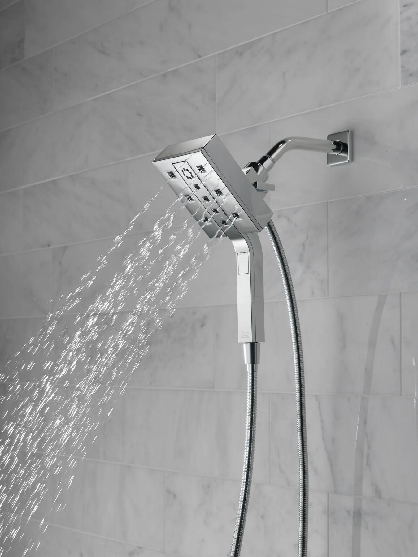 H<sub>2</sub>Okinetic&reg; In2ition&reg; 4-Setting Two-in-One Shower (Recertified)