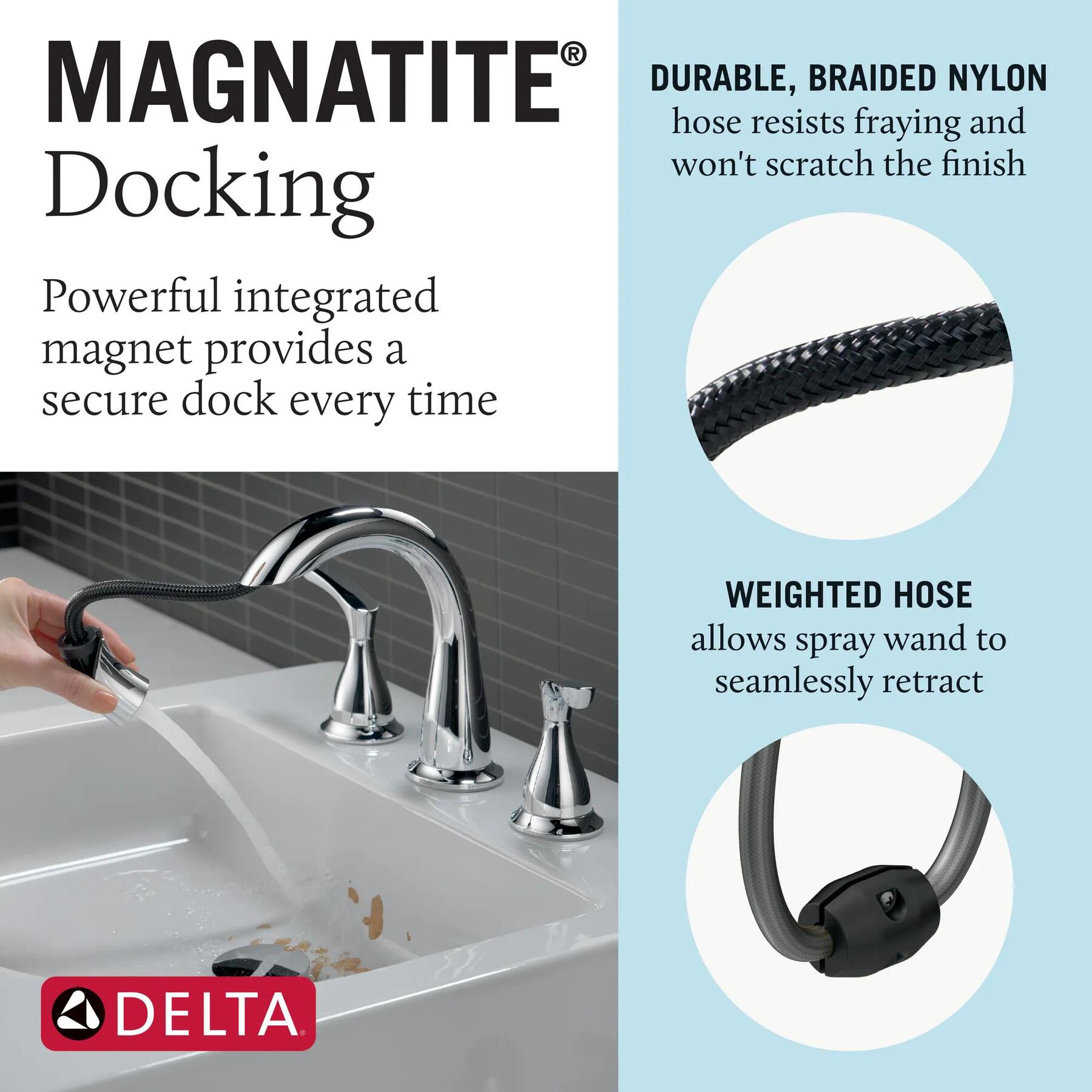 Widespread Bathroom Faucet (Recertified)