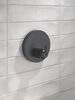 Round Contemporary Push-Button Shower