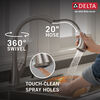 Single Handle Pull-Down Kitchen Faucet with Soap Dispenser and ShieldSpray&reg; Technology (Recertified)