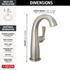 Single Handle Mid-Height Bathroom Faucet