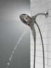 In2ition&reg; H<sub>2</sub>Okinetic&reg; 5-Setting Two-in-One Shower
