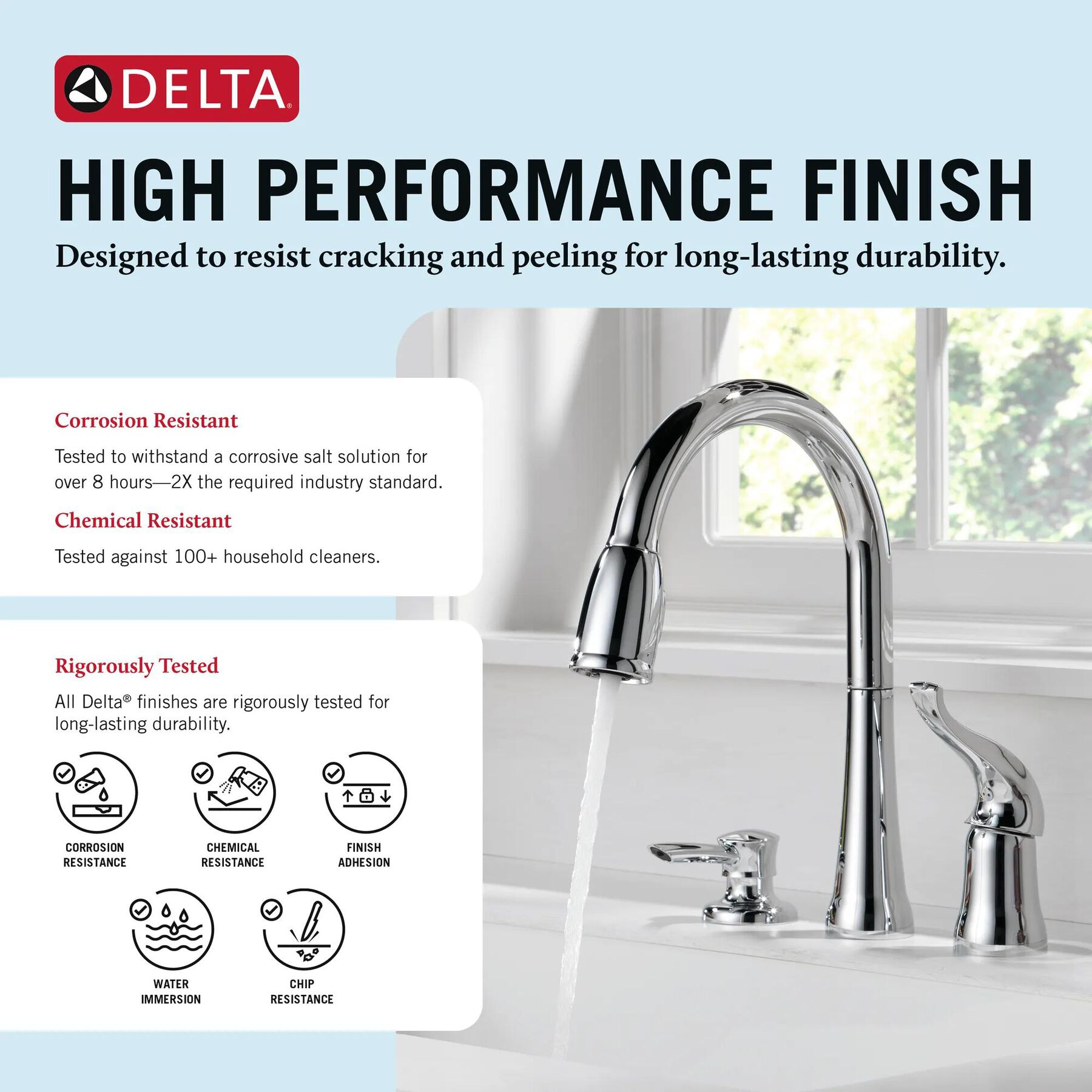 Single Handle Pull-Down Kitchen Faucet with Soap Dispenser