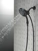H<sub>2</sub>Okinetic&reg; In2ition&reg; 4-Setting Two-in-One Shower