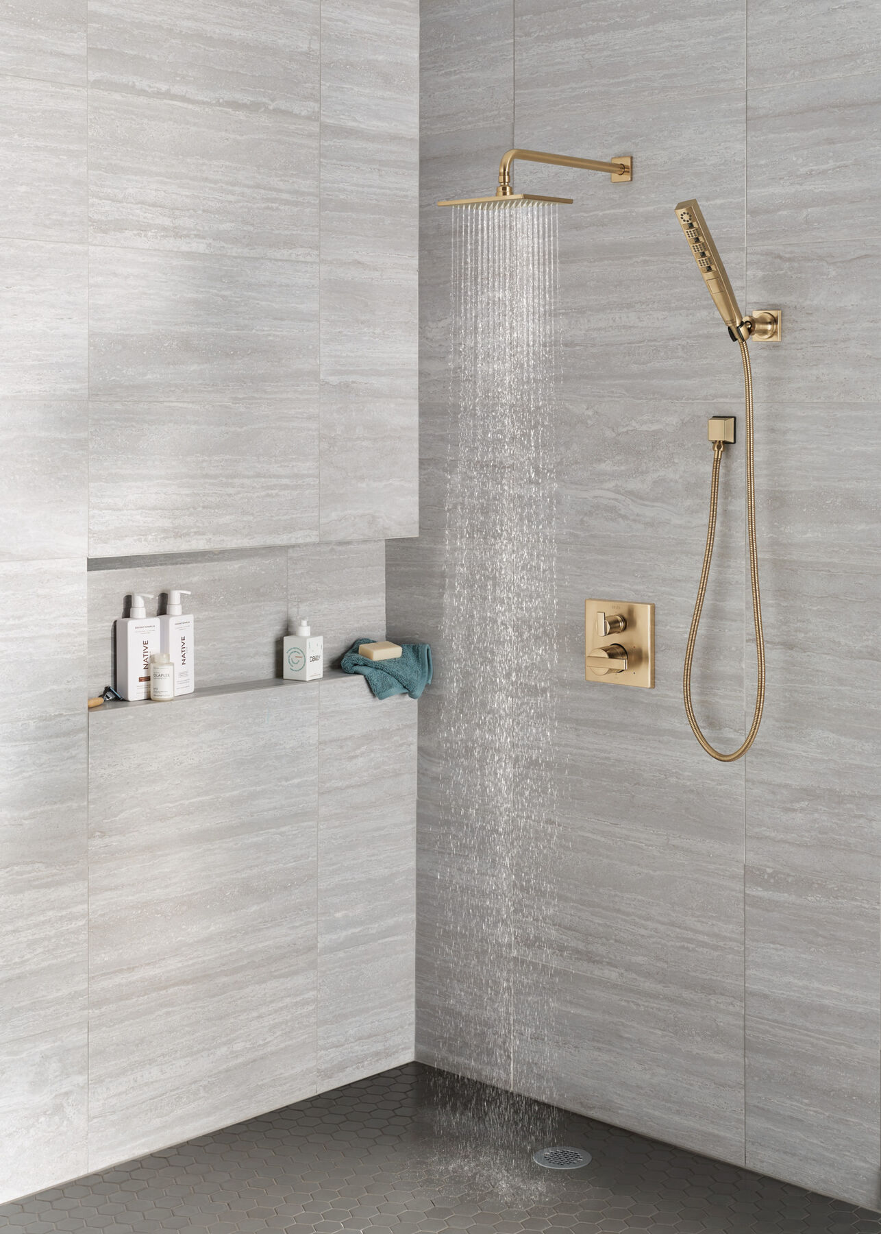 3-Setting Custom Shower Bundle with Raincan - 14 Series