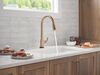 Single Handle Kitchen Pull-Down Faucet With Touchless Technology
