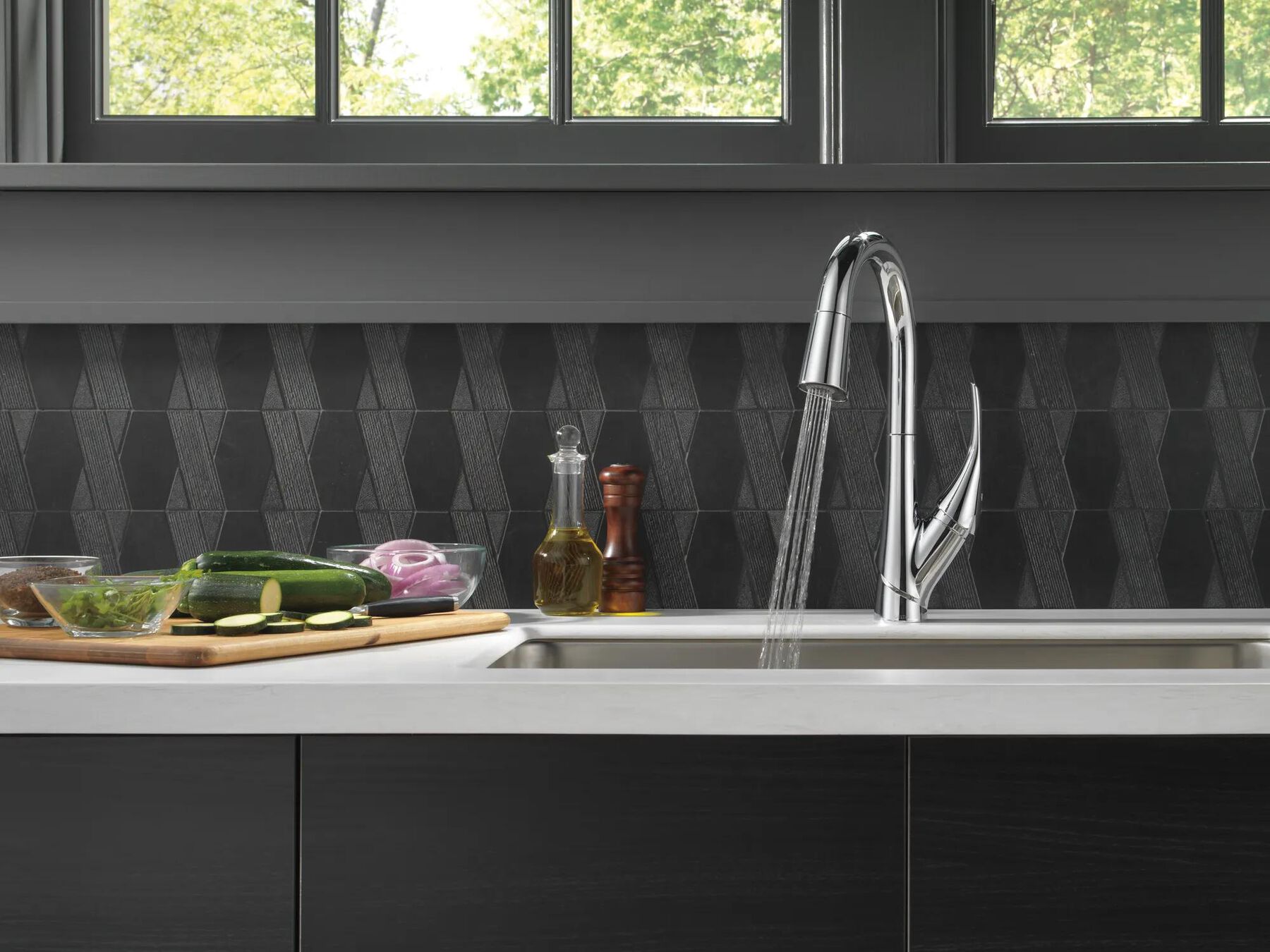 Single Handle Pull-Down Bar / Prep Faucet