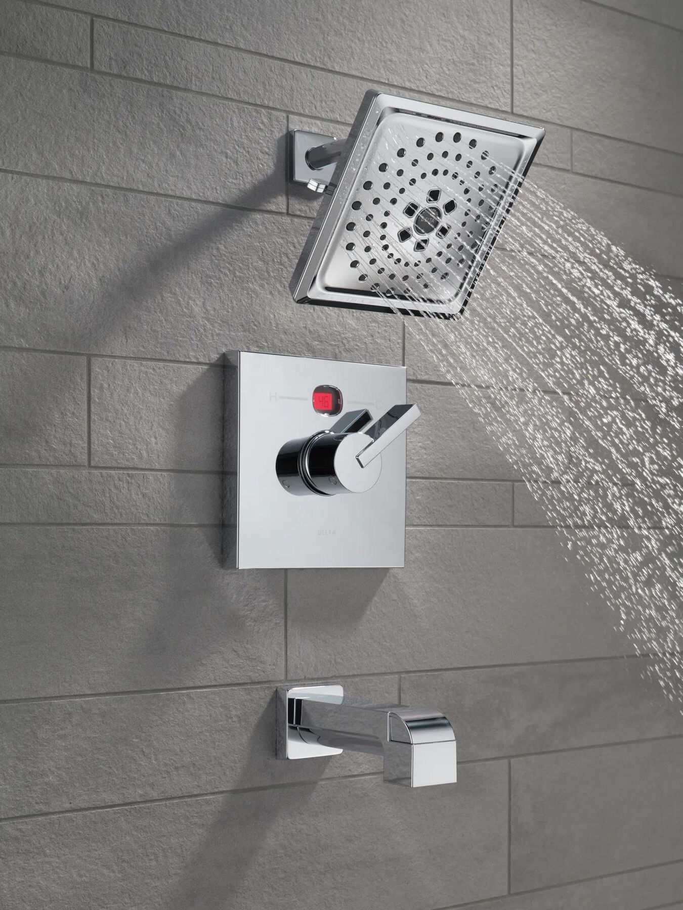 Tub Spout - Pull-Up Diverter