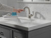 Single Handle Pull-Down Bathroom Faucet