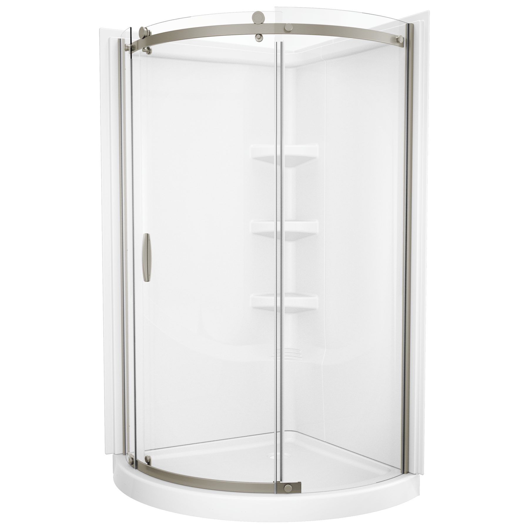 38'' Direct-to-Stud Corner Shower Wall Set