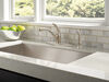Single Handle Kitchen Faucet with Spray