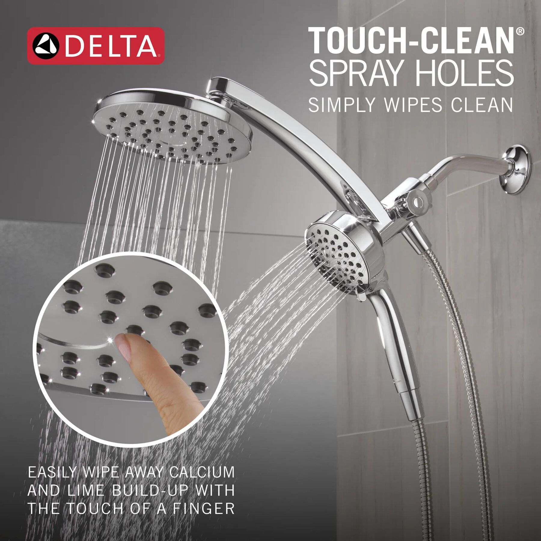 PivotPro&trade; 3-in-1 Combination Shower