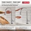 Single Handle Kitchen Pull-Down Faucet With Touchless Technology