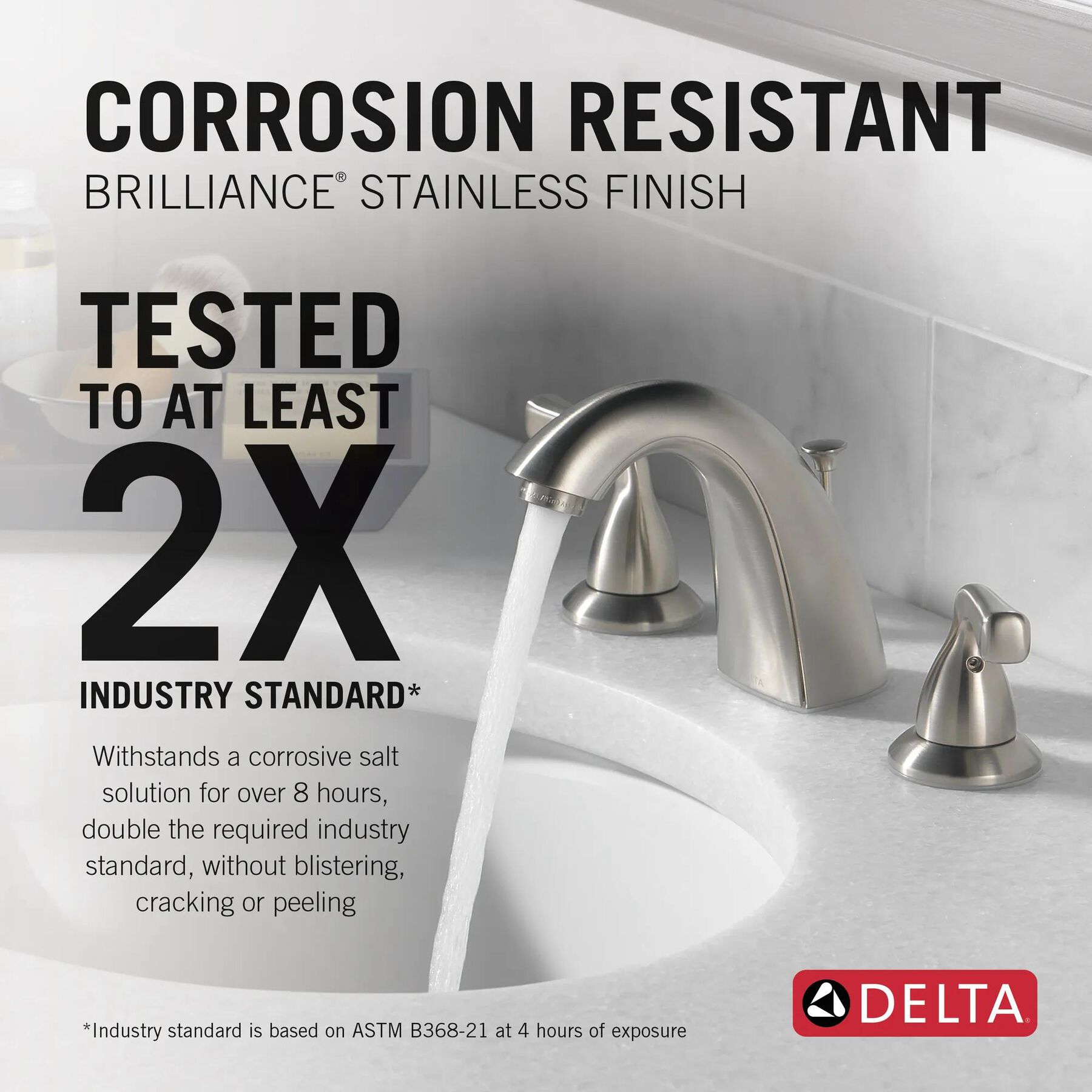 Two Handle Widespread Bathroom Faucet