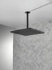 Single-Setting Metal Raincan Shower Head
