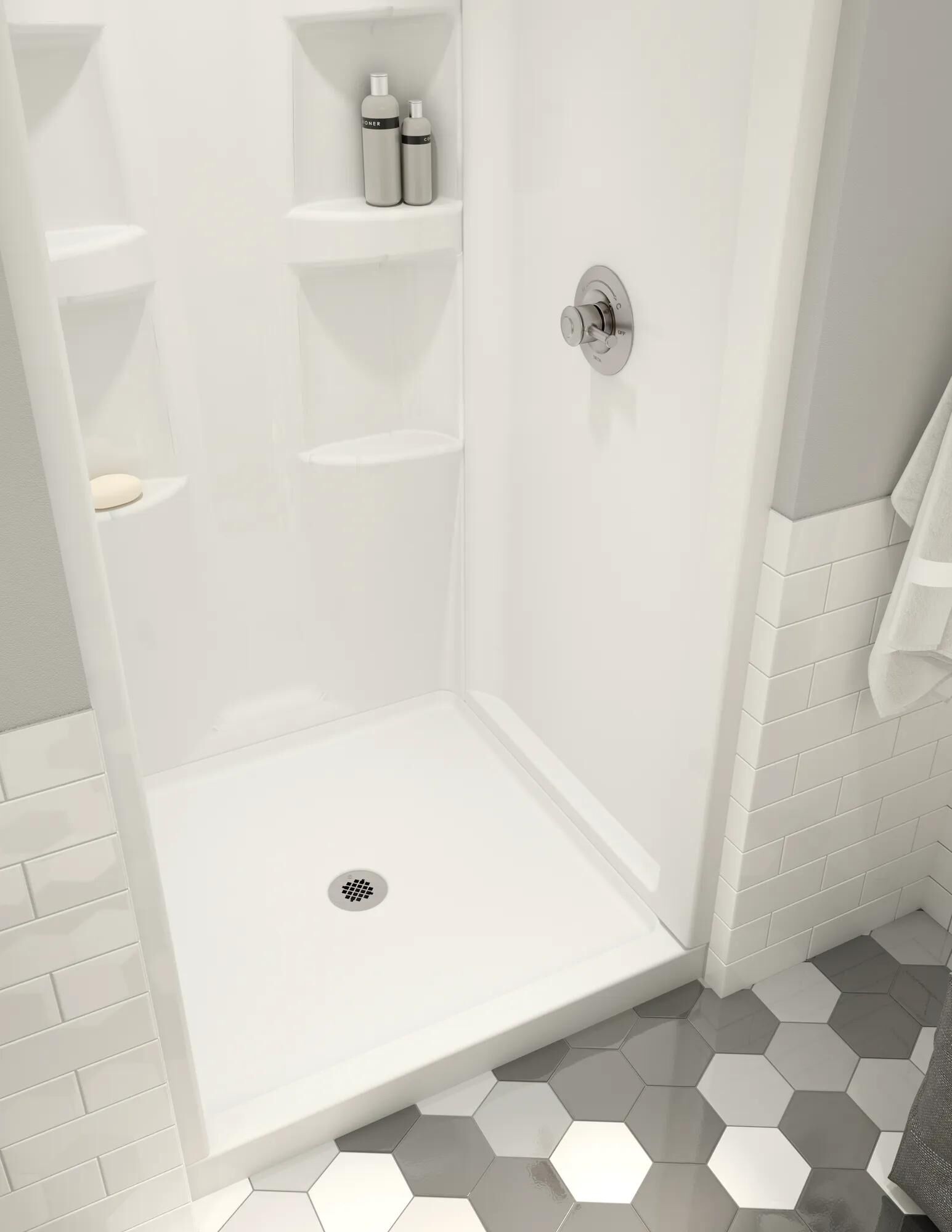 ProCrylic 36 in. Shower Surround in High Gloss White B67513-3636
