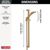 Premium Single-Setting Slide Bar Hand Shower