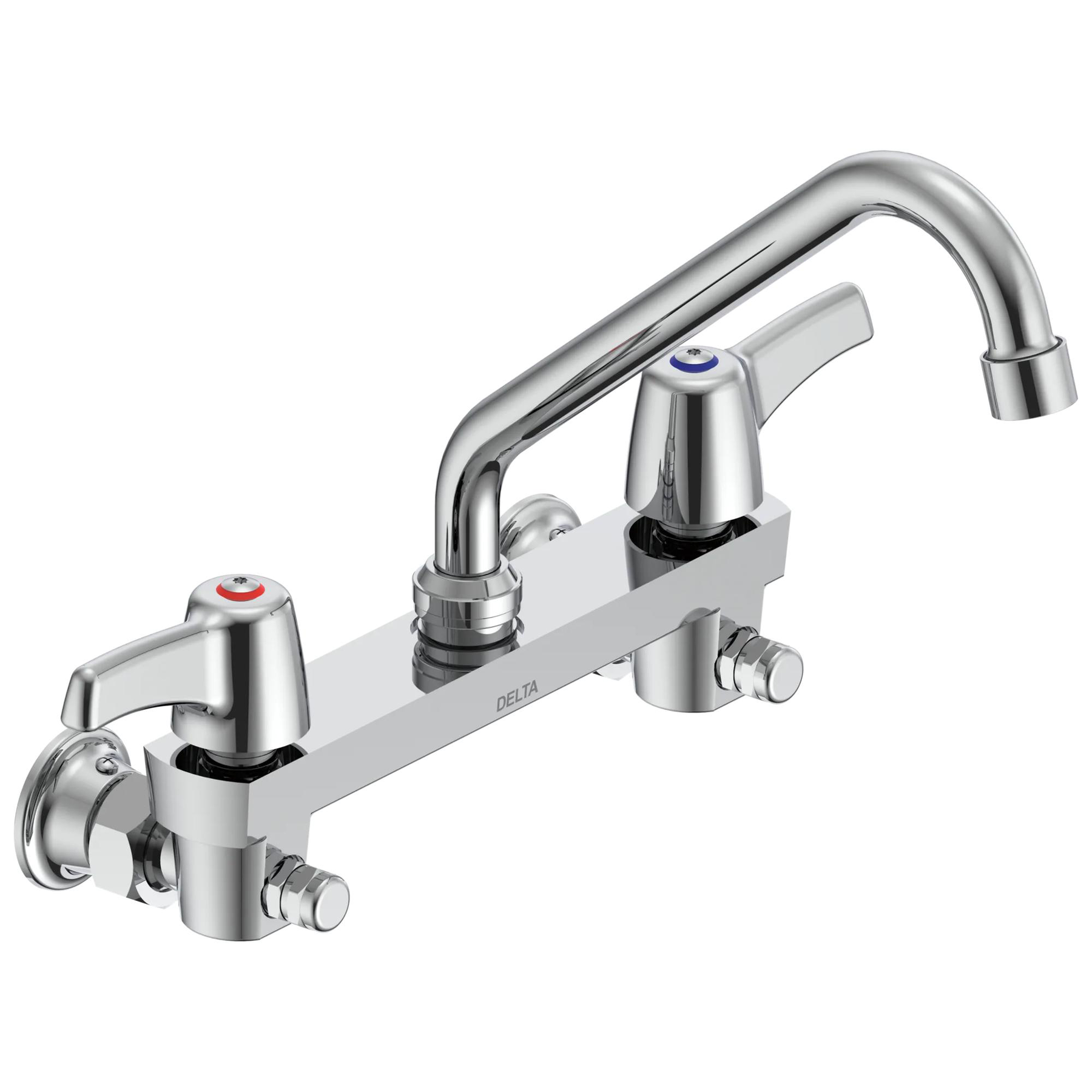 Two Handle 8 In Wallmount Service Sink Faucet