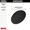 10" Single-Function Raincan Shower Head