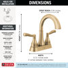 Two Handle Centerset Bathroom Faucet