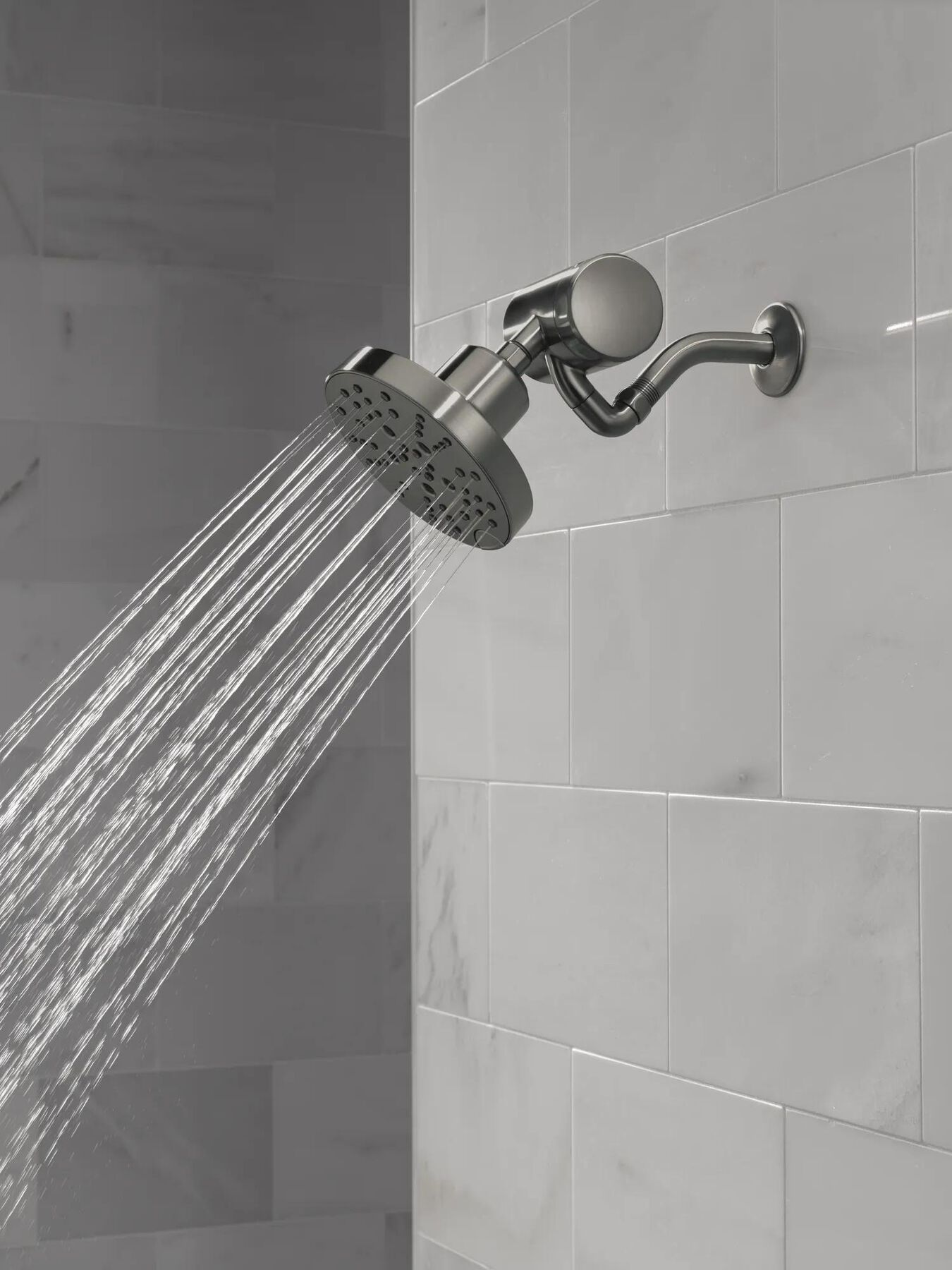 H<sub>2</sub>Okinetic&reg; 5-Setting Contemporary Raincan Shower Head