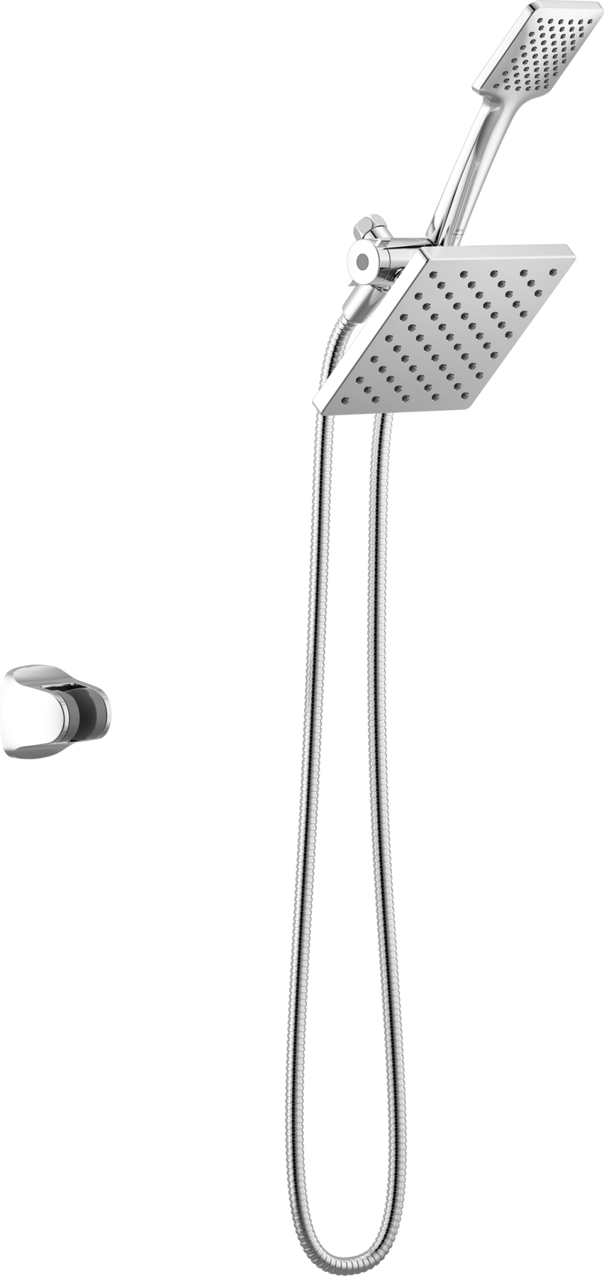 Single Setting Two-in-One Combination Shower