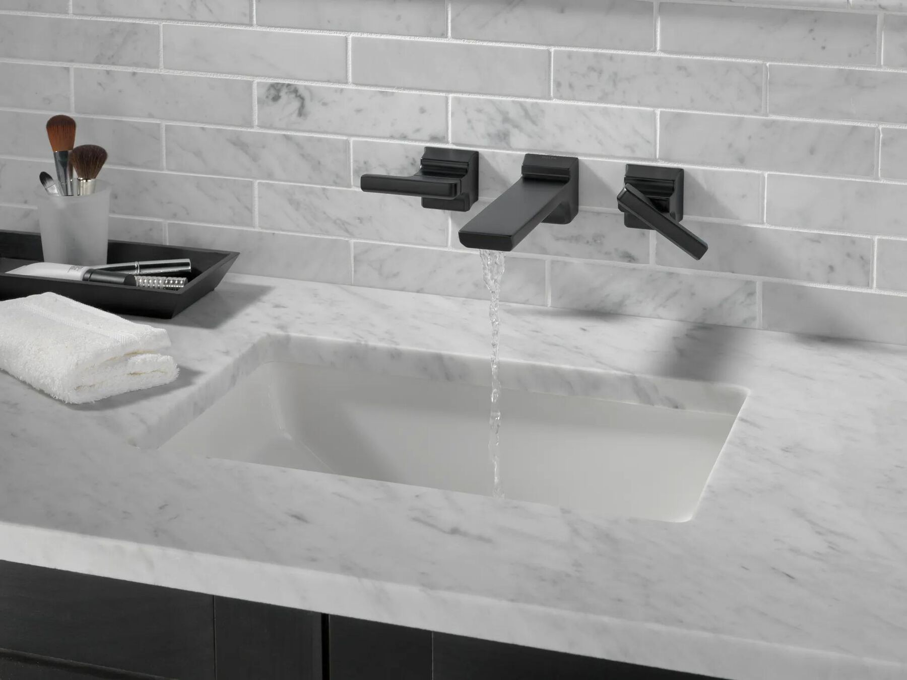 Wall-Mount Bathroom Faucet Trim (Recertified)