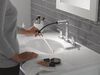 Two Handle Widespread Pull-Down Bathroom Faucet