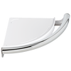 Contemporary Corner Shelf with Assist Bar