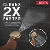 7-Setting Slide Bar Hand Shower with Cleaning Spray (Recertified)