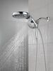 HydroRain&reg; H2Okinetic&reg; 5-Setting Two-in-One Shower Head (Recertified)