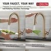 Single Handle Pull-Down Touch<sub>2</sub>O&reg; Technology Kitchen Faucet with Touchless Technology (Recertified)