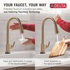 Single Handle Kitchen Pull-Down Faucet With Touchless Technology
