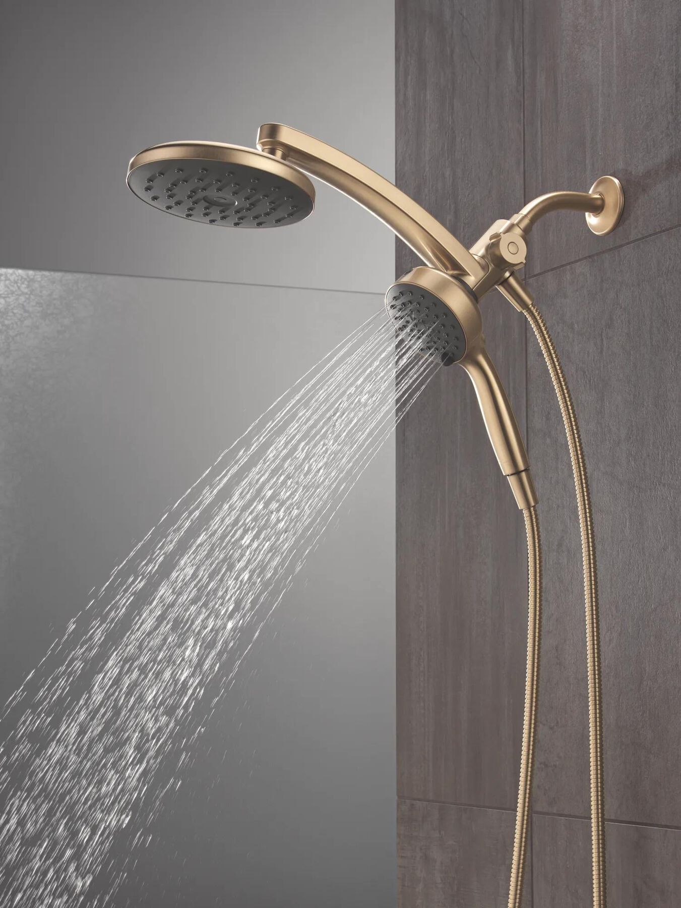 PivotPro&trade; 3-in-1 Combination Shower with TouchClean&reg; Spray Face